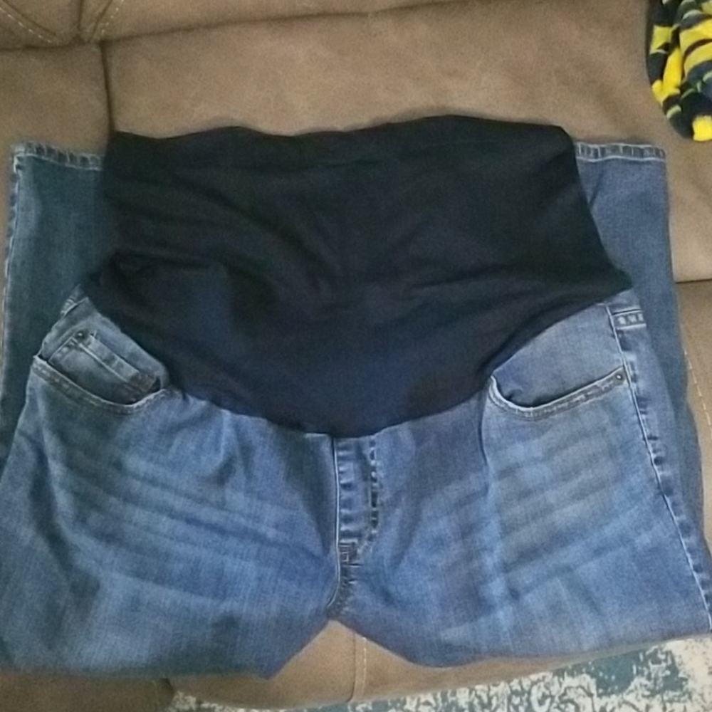 Liz lange maternity jean capris